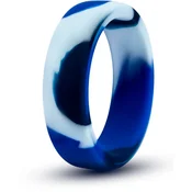 Blush Performance Silicone Camo Cock Ring Blue