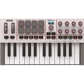 Akai MPK Mini MK4 MIDI keyboard White