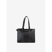 VALENTINO Nakupovalna torba Valentino Sac Cabas Aury Re Noir Femme Nero črna