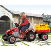 Peg Perego traktor na pedale s prikolicom Mini Tony Tigre TC