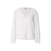 PIECES Bluza bela