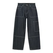 Pull&Bear Kavbojke modra/marine