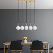 Opviq Luster Orbital-15-14022, 80x15x115cm, IP20, Zlatno-bele boje