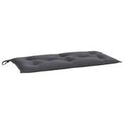 Vidaxl Blazina za vrtno klop antracit 110x50x7 cm oxford tkanina