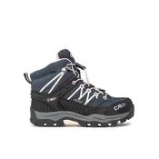 CMP Trekking Kids Rigel Mid Trekking Shoe Wp 3Q12944 Tamnoplava
