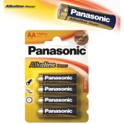 Alkalna baterija AA Panasonic Alkaline Power 4 kosi