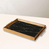 Aberto Design Poslužavnik TPEA9997 50 x 29 x 3.5 cm, Šareni