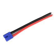 Pozlačen konektor EC3 moški s kablom 12AWG 12cm