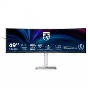 Philips 5000 series 49B2U5900C/00 računalniški monitor 124 cm (48.8) 5120 x 1440 slikovnih pik Dual QHD LCD Črna