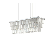 Ideal Lux - Kristalni lestenec na vrvici MARTINEZ 8xE14/40W/230V