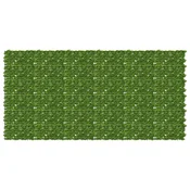 Vidaxl Ograja za balkon z listi Zelena in Rumena 300 x 150 cm