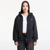 Mikina Carhartt WIP Hooded Painter Jacket UNISEX Black Destroy Wash, Splatter XXL