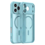 Hibridni ovitek HaloFrost II MagSafe za iPhone 17 Pro - mint green