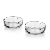 Value Stekleni pepelnik SUPER 10 cm, prozoren 2 kosa