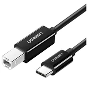 shumee USB 2.0 kabel za tiskalnik C-B ugreen US241, 2 m (črn)