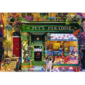 Trefl Puzzle Premium Plus Tea Time: Animal Paradise 1000 kosov