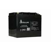 Extralink AKUMULATOR Baterija ACCUMULATOR 12V 40AH - Batterie - 40.000 mAh Zabrtvljena olovna kiselina (VRLA) 13,5 V 12 Ah