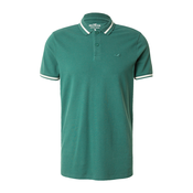 Polo majica Hollister Co. za muškarce, boja: zelena, bez uzorka