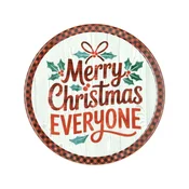Tognana Tanjir za panetone Cinzia Merry Christmas Everyone, 31 cm, Šareni