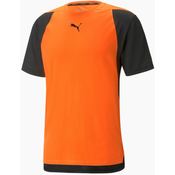 PUMA Tehnicka sportska majica, narancasta / crna