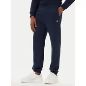Calvin Klein Jeans Spodnji del trenirke LV04RD241G Mornarsko modra Regular Fit