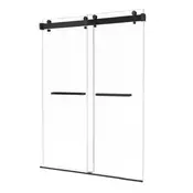 VEVOR Tuš vrata brez okvirja drsna 1219x1930x10 mm prozorna