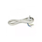 Commel prikljucni kabl 16 a 250 v 3500 w, beli, 1,5m bulk h05vv-f 3g2,5 ( c0610m )