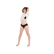 Wuka swim bikini brief light flow black xs - uk30