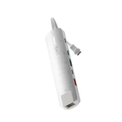 LINQ LinQ, Multiport Hub Pro 6-in-1 HDMI 4K USB-C Power Delivery 140W 10Gbps, Siva, (22119437)