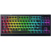Tipkovnica Razer BlackWidow V4 Tenkeyless Hyperspeed UK Layout crna