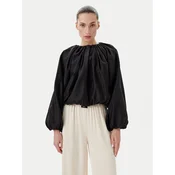 Eleh Bluza ESS250056 Črna Regular Fit