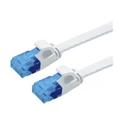 VALUE Value 21992064 RJ45 omrežni kabel\, Patch kabel CAT 6a U/UTP 1.50 m bela 1 kos, (20630597)