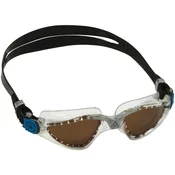 Aqua sphere kayenne polarized swimming goggles brown