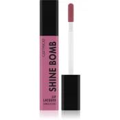Catrice Shine Bomb Lip Lacquer svetleča tekoča šminka šminka 3 ml Odtenek 060 pinky promise