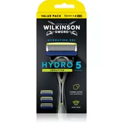 Wilkinson Sword Hydro5 Skin Protection Sensitive brivnik + nadomestne britvice 4 kos