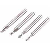 Extol Craft Rezalniki zalezovan, nastavljeno 4ks, průměr3,2-4-6-6,3mm, HSS6542