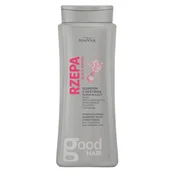 Joanna Krepilni šampon z balzamom za mastne lase Rzepa 400 ml