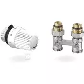slomart Termostatska glava S+ Priključni set Vekotrim ravni G3/4-1/2