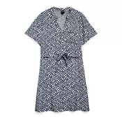 VERO MODA Dolga srajca VMJOSIE  bež / marine
