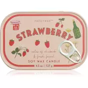 Paddywax Bistro Tin Strawberry dišeča sveča v pločevinki 127 g