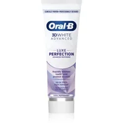 Oral B 3D White Luxe Perfection zobna pasta za beljenje zob Cool Peppermint 75 ml