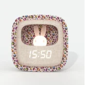 MOB Billy Clock lučka in budilka, Rainbow Leopard