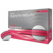 TaylorMade Tour Response Stripe Neon Pink Golf žogice