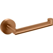 X-ROUND COPPER držalo za toaletni papir, bakrena mat barva - Baker - 170x55x70 mm - Sapho - X-ROUND - 24 - Medeninasti - Lepilo - Drugo - Nosilec toaletnega papirja - Krožni - PVD premaz - 170 - 55 - 70 - 14