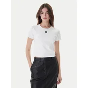 Hugo Majica Delanor 50512000 Bela Slim Fit