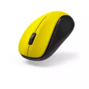 HAMA 00173023, BEŽIČNI OPTIČKI MIŠ MW-300 V2, ŽUTI