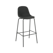 eoshop Barski stol, temno siva tkanina/kovina, MARIOLA 2 NOVO