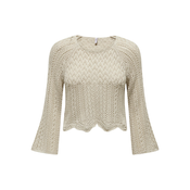 Beige womens sweater ONLY Nola - Women