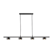 Nordlux - LED Zatemnitveni lestenec na vrvici CLYDE 4xLED/4W/230V