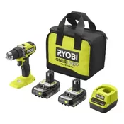 RYOBI Set – Udarna bušilica (18V ONE+™ HP) sa 2 baterije (2Ah) i punjacem – RYOBI RDD18C-220S